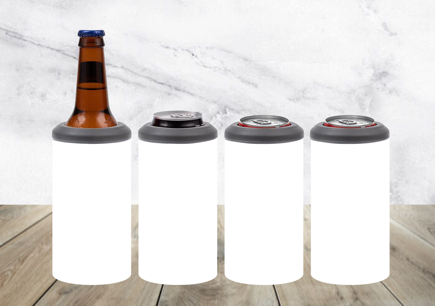Father Figure 4 in 1 16 Oz Sublimation Can Cooler