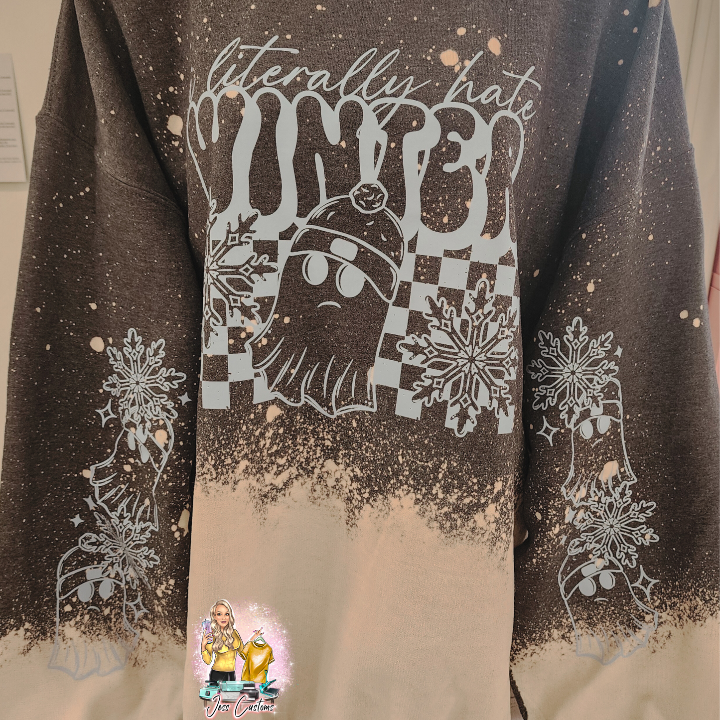 I literally hate winter ghosties* 2xl * READY TO SHIP