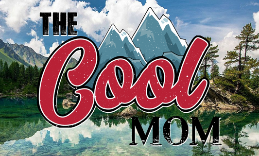 The Cool Mom 4 in 1 16 Oz Sublimation Can Cooler