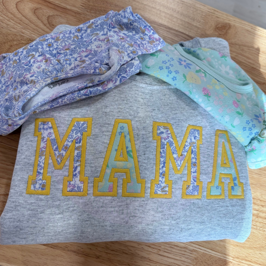 Custom Onesie Appliqué Keepsake