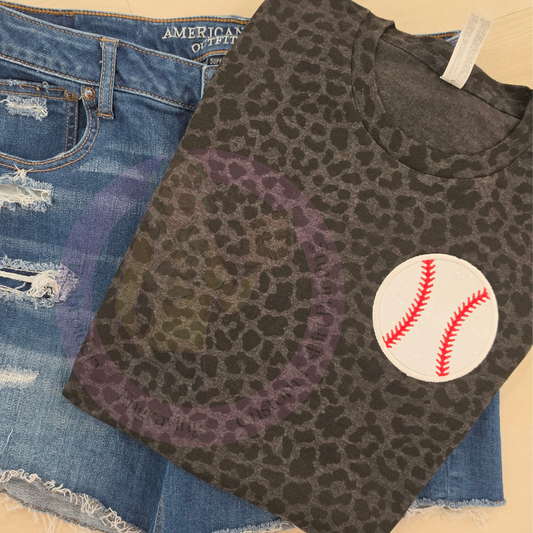 Custom Number/Name Baseball Tee