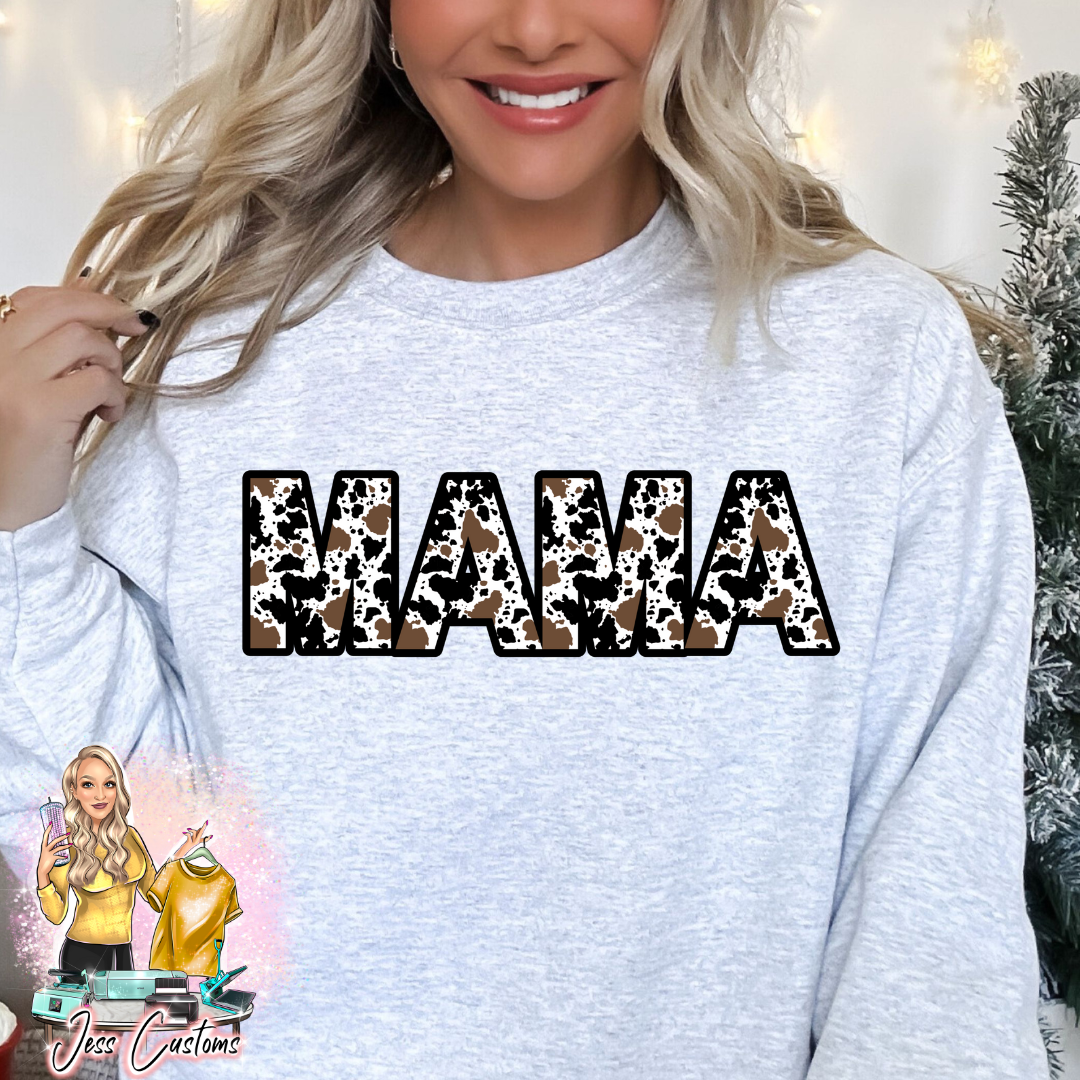 MAMA Cow Print