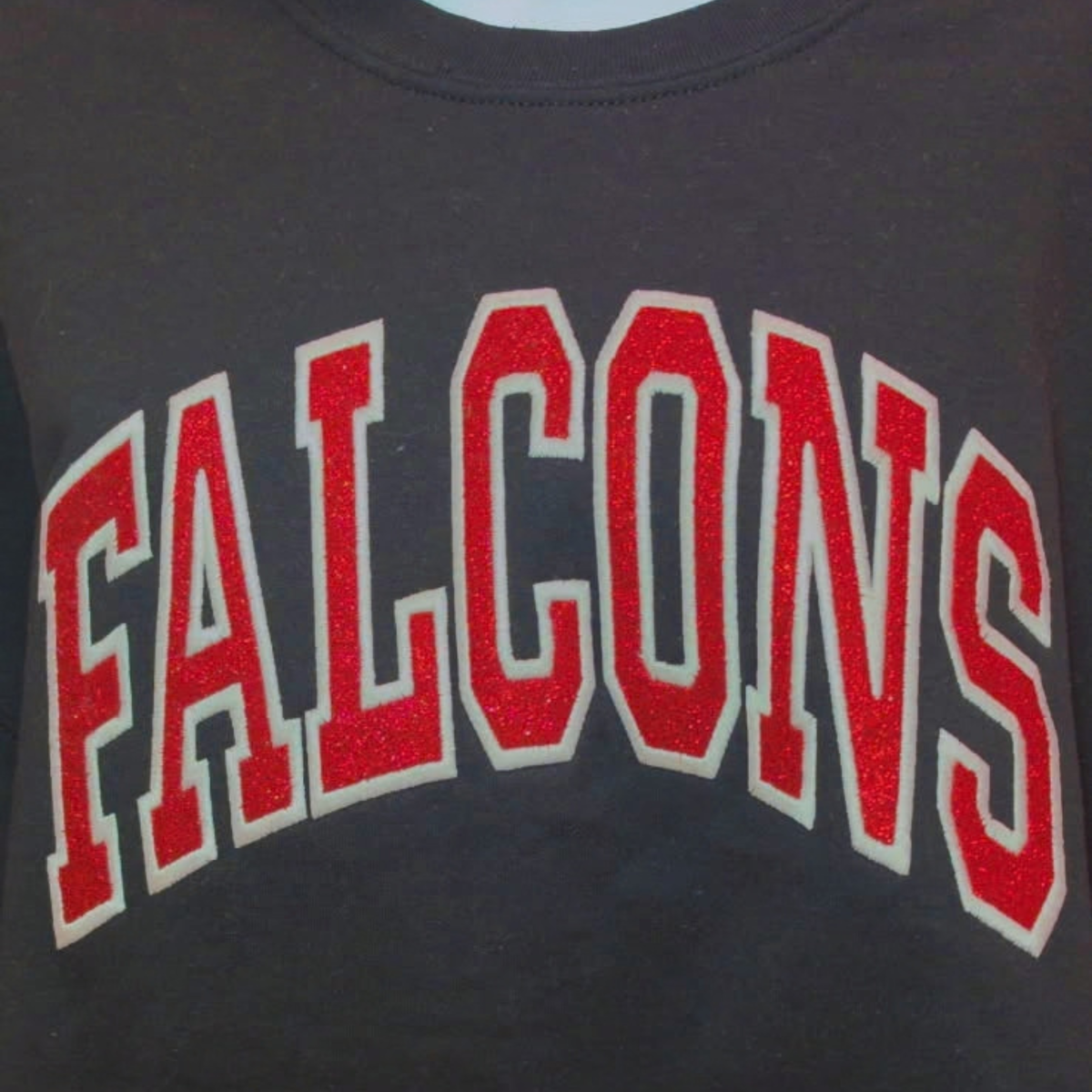 Custom Glitter Applique (Front & Back)