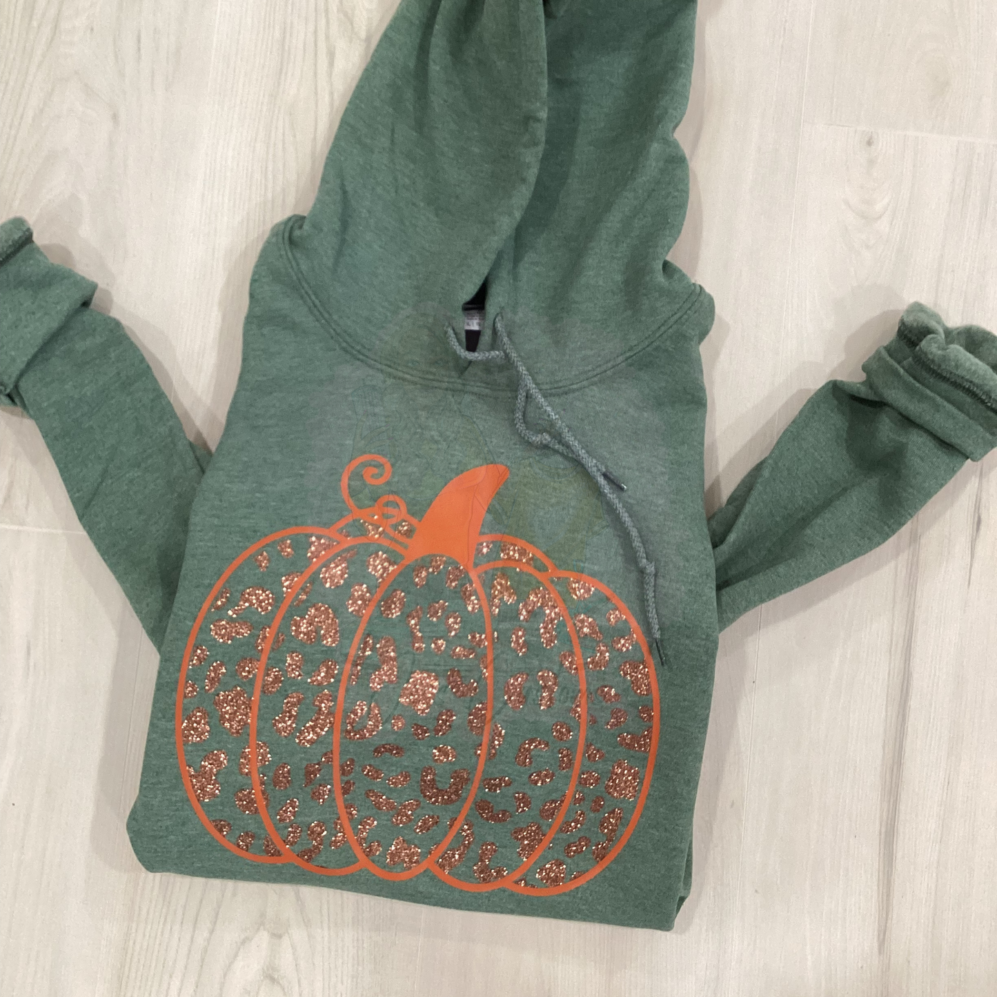 Glitter Pumpkin Hoodie