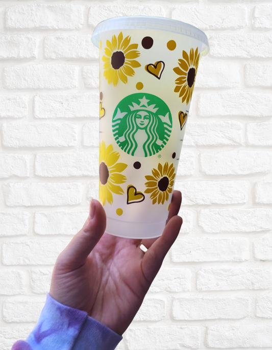 Sunflower Branded Cold Cup