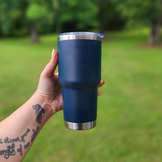 Custom 30 oz Engraved Tumber