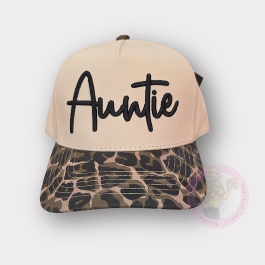Custom Puff Leopard Hat