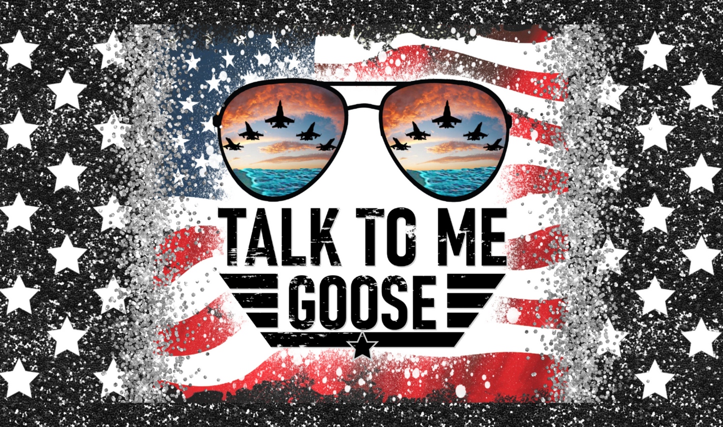 Talk To Me Goose 4 in 1 16 Oz Sublimation Can Cooler